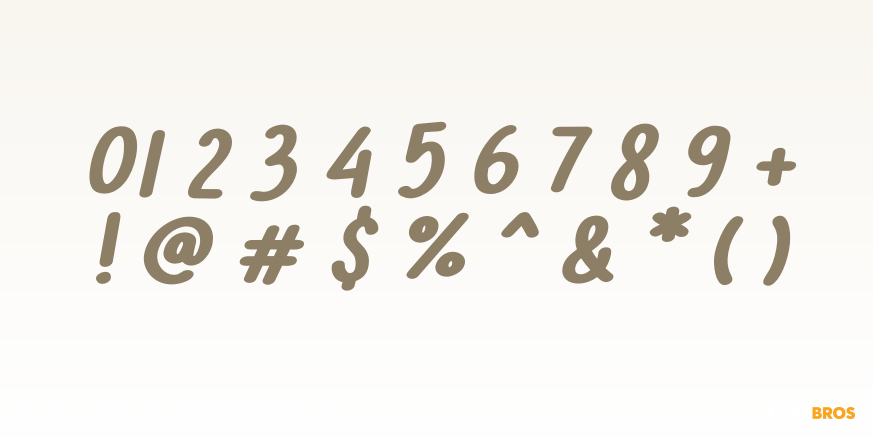 Elastique Stylo Smooth Bold Slant Font Poster #1