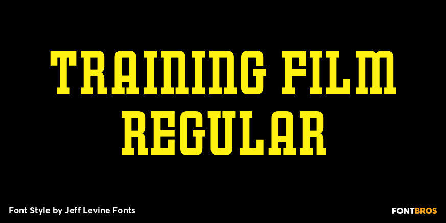 Training Film Regular Poster