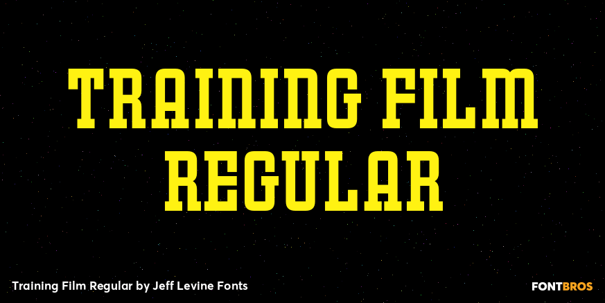 Training Film Regular Poster