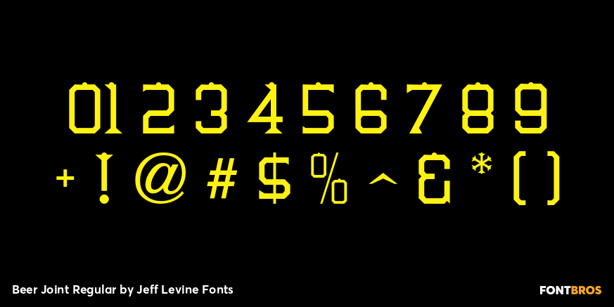 Beer Joint Regular Font Poster #4