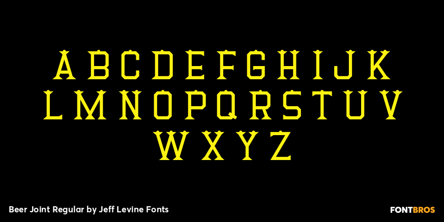 Beer Joint Regular Font Poster #3