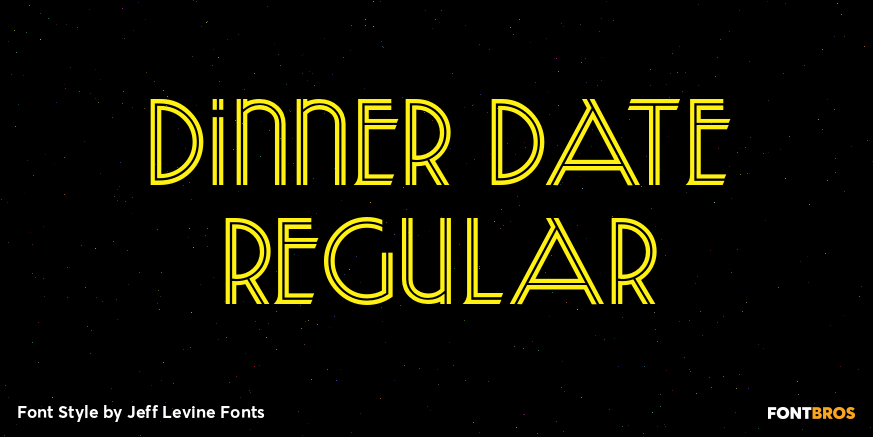 Dinner Date Regular Poster