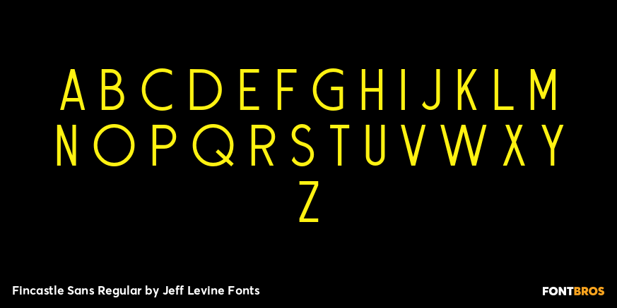 Fincastle Sans Regular Font Poster #3