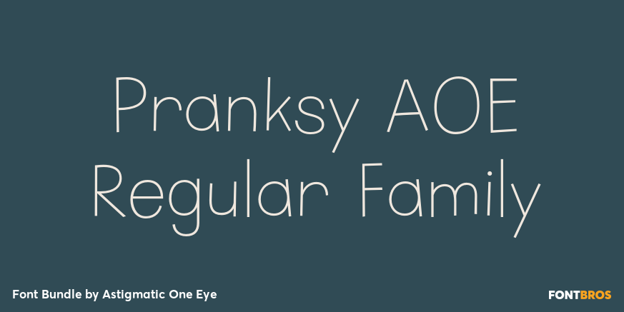 Pranksy AOE Regular Family Poster