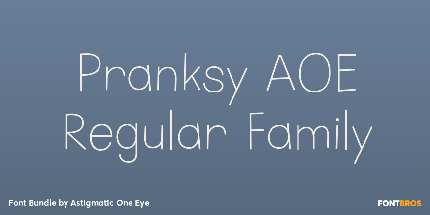 Pranksy AOE Regular Family Poster