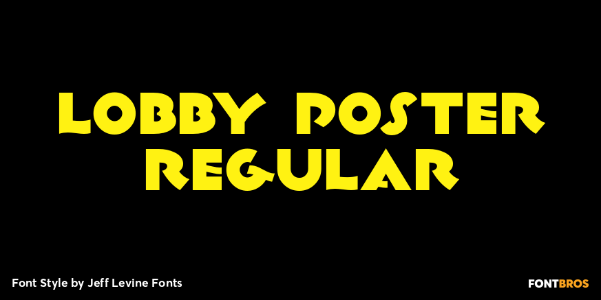 Lobby Poster Regular Poster