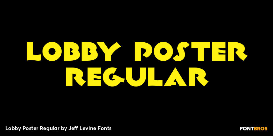 Lobby Poster Regular Poster