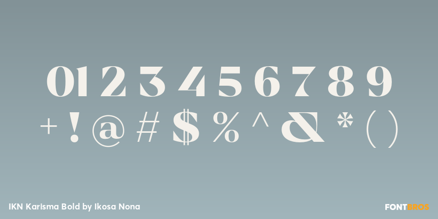 IKN Karisma Bold Font Poster #4