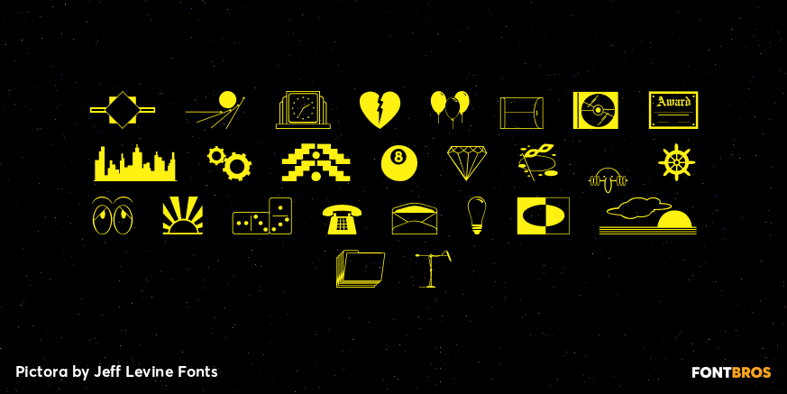 Pictora Font Poster #2