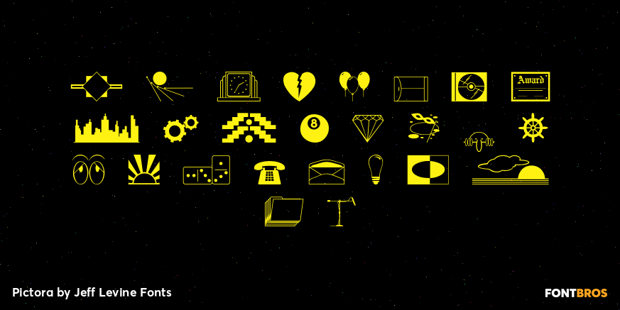 Pictora Font Poster #3