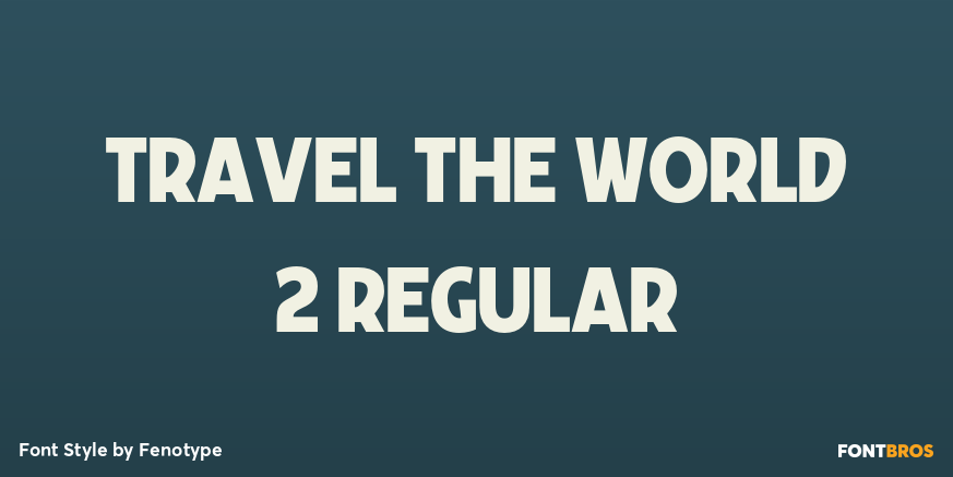 Travel The World 2 Regular Poster