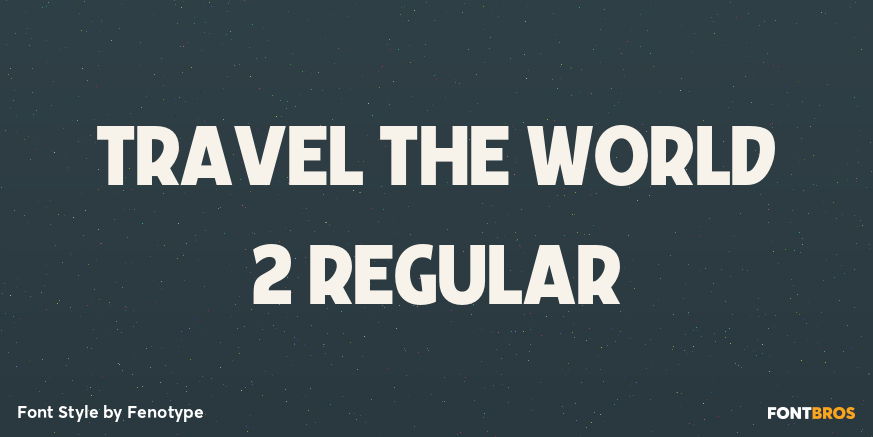 Travel The World 2 Regular Poster