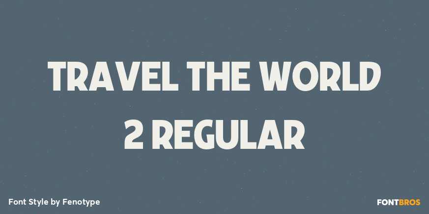 Travel The World 2 Regular Poster