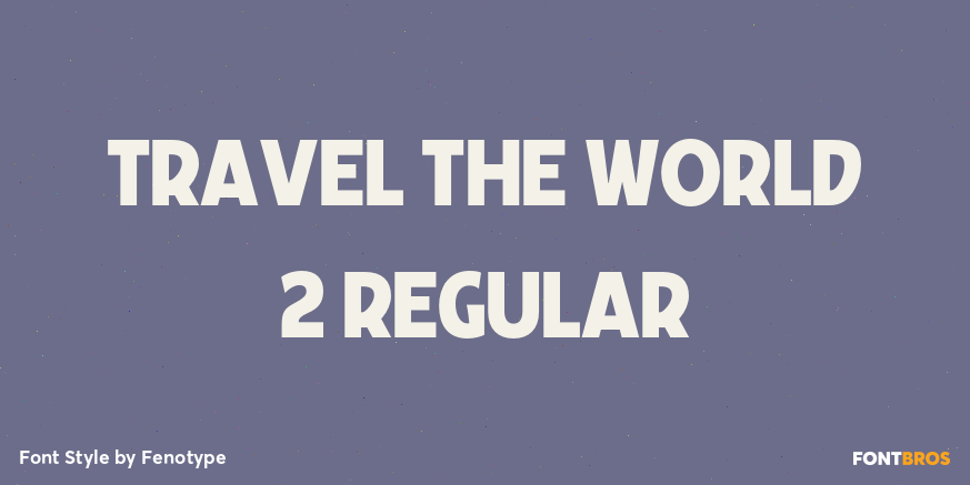 Travel The World 2 Regular Poster