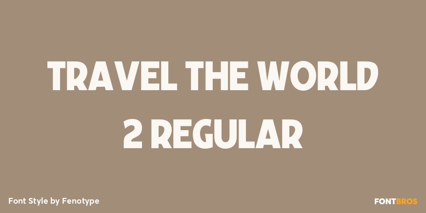 Travel The World 2 Regular Poster