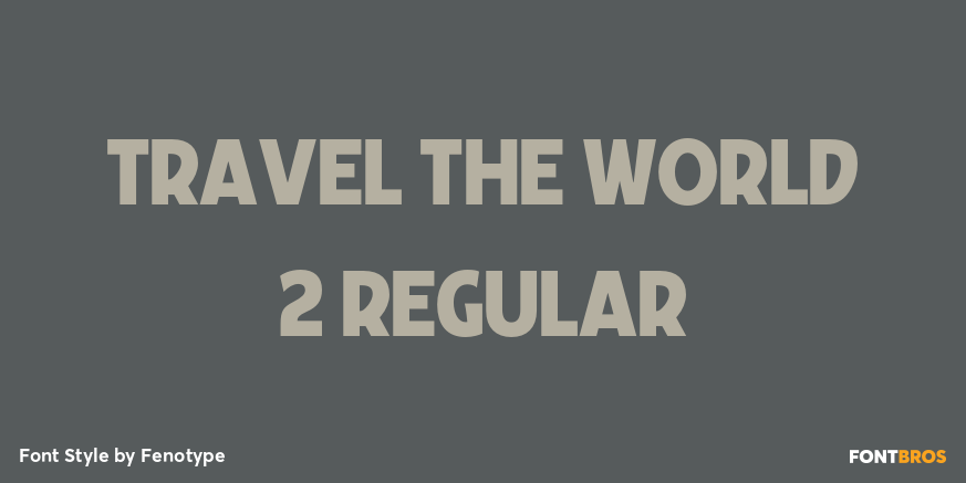 Travel The World 2 Regular Poster