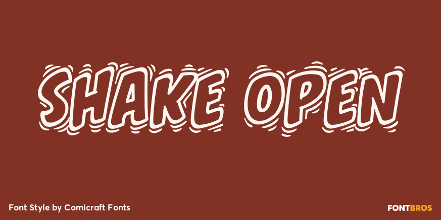 Shake Open Poster