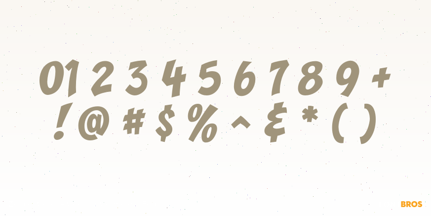 Zoinks Color - Cool Font Poster #4