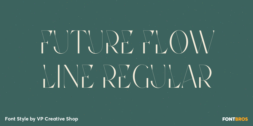 Future Flow Line Regular Poster