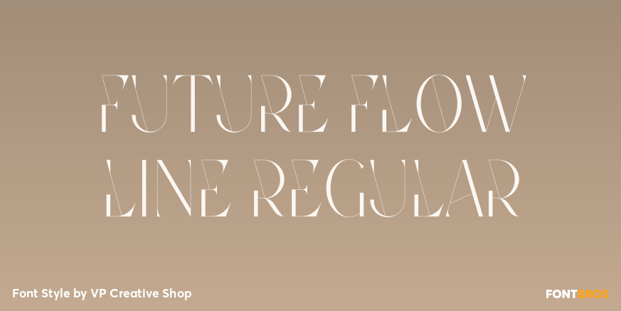 Future Flow Line Regular Poster