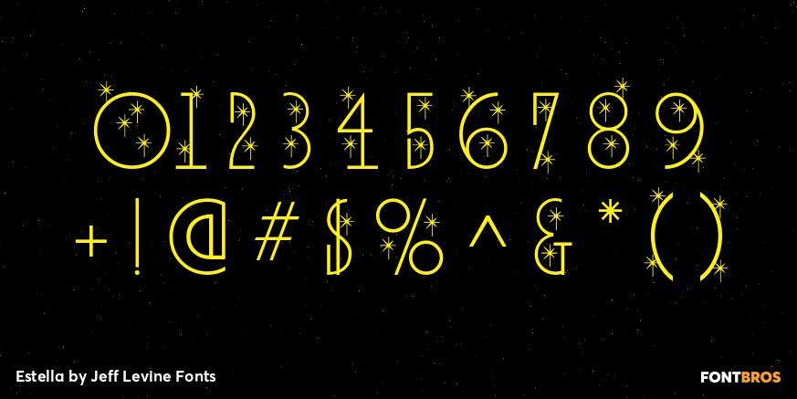 Estella Font Poster #4