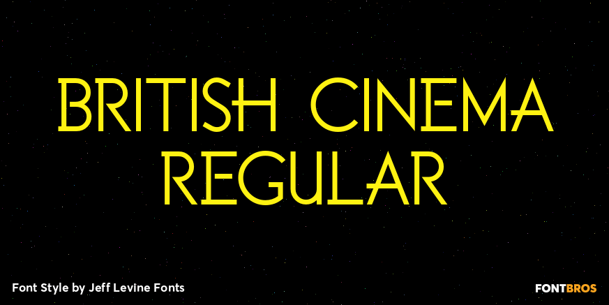 British Cinema Regular Poster