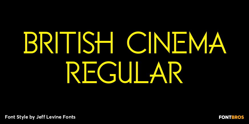 British Cinema Regular Poster