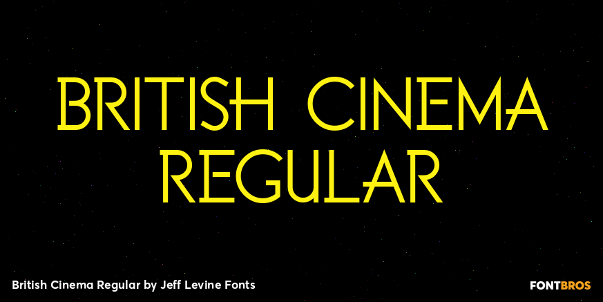 British Cinema Regular Poster