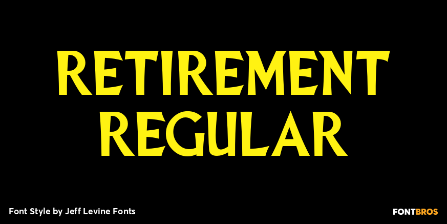 Retirement Regular Poster