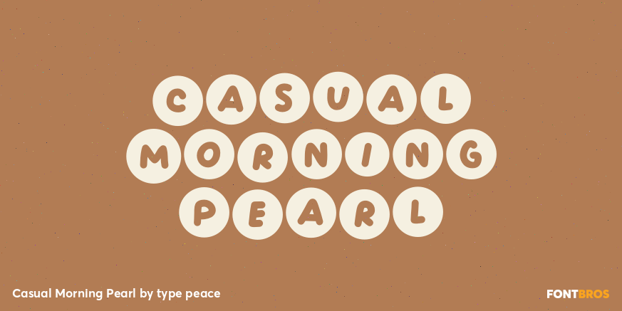 Casual Morning Pearl Poster