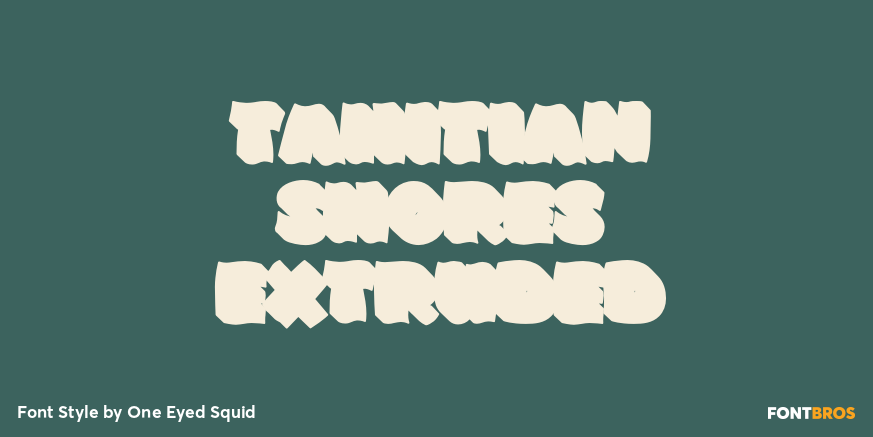 Tahitian Shores Extruded Poster