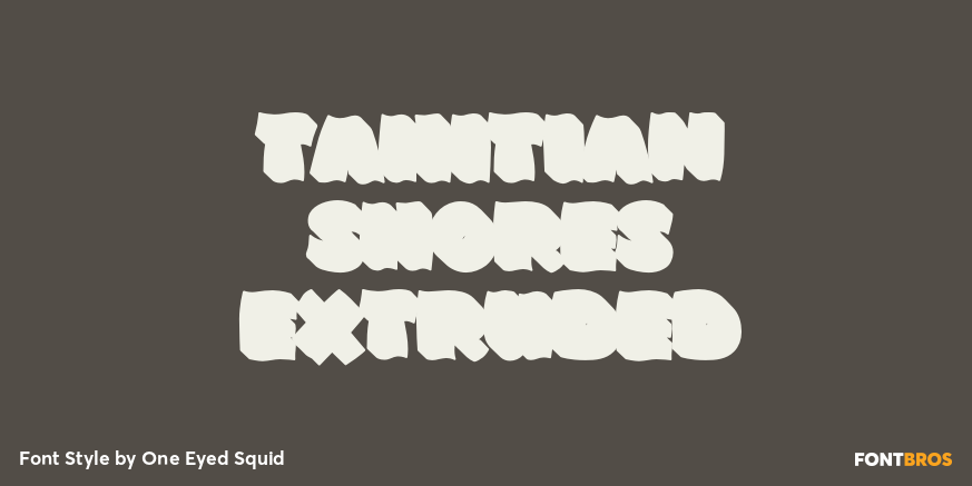 Tahitian Shores Extruded Poster