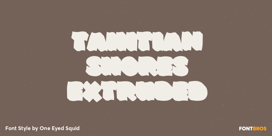 Tahitian Shores Extruded Poster