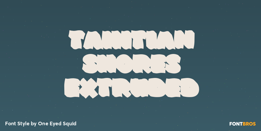 Tahitian Shores Extruded Poster