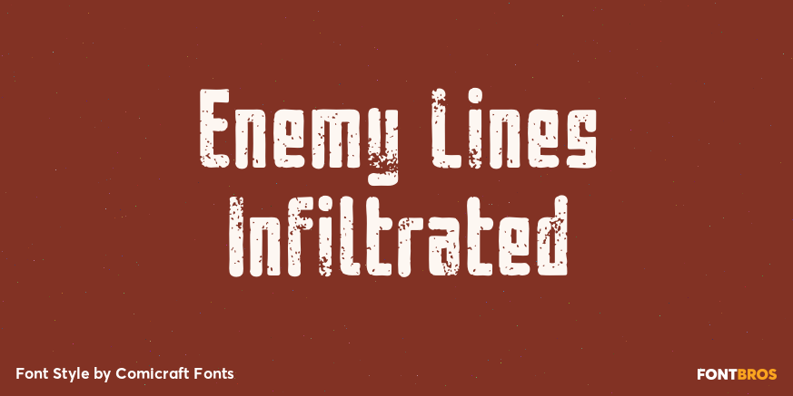 Enemy Lines Infiltrated Poster