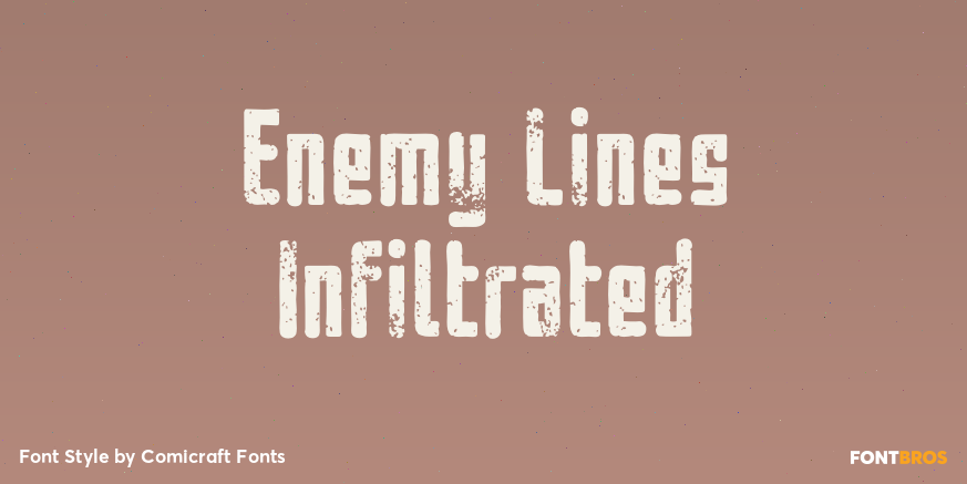 Enemy Lines Infiltrated Poster