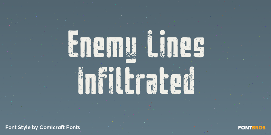 Enemy Lines Infiltrated Poster