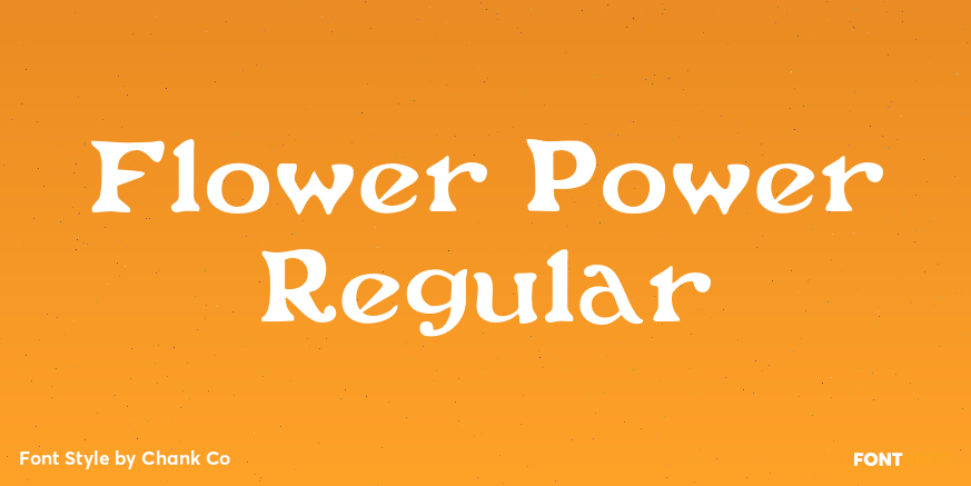 Flower Power Regular Poster