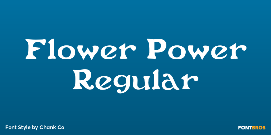 Flower Power Regular Poster