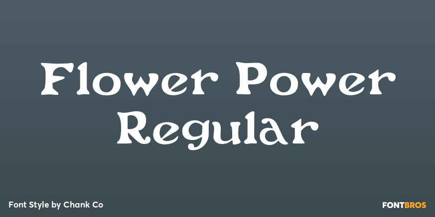 Flower Power Regular Poster