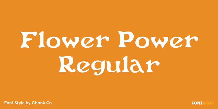 Flower Power Regular Poster