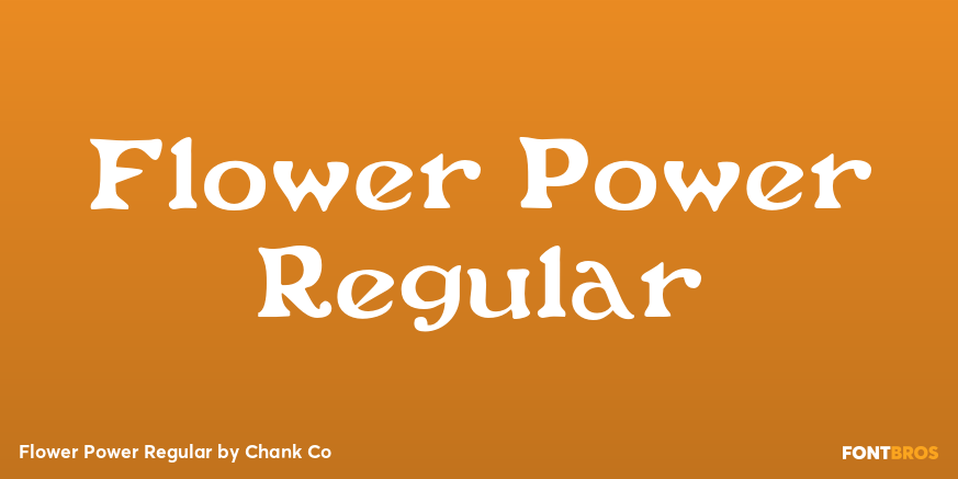 Flower Power Regular Poster