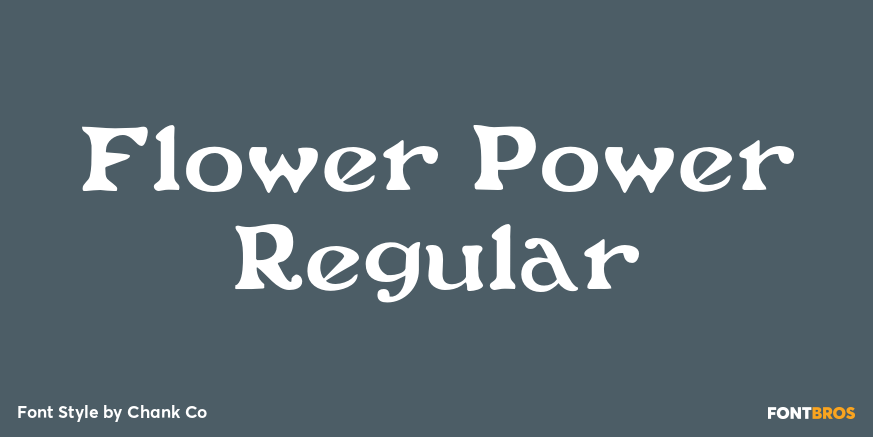 Flower Power Regular Poster