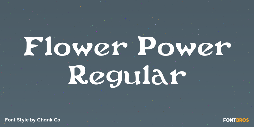 Flower Power Regular Poster