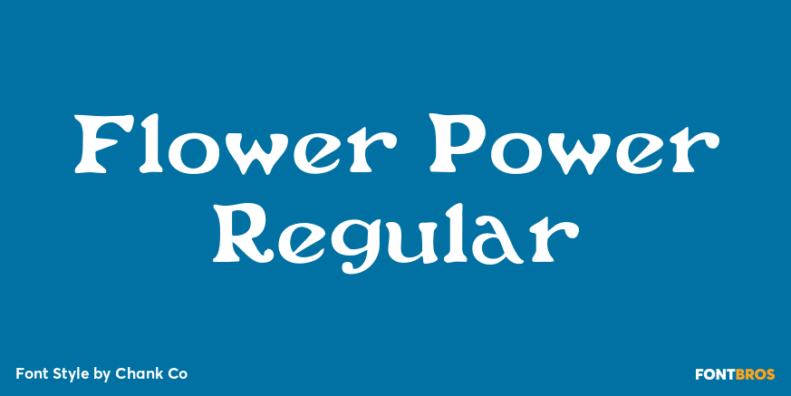 Flower Power Regular Poster