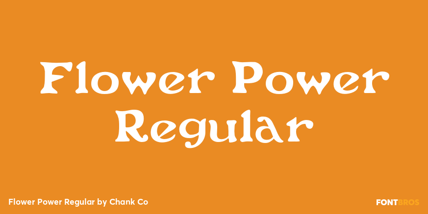 Flower Power Regular Poster