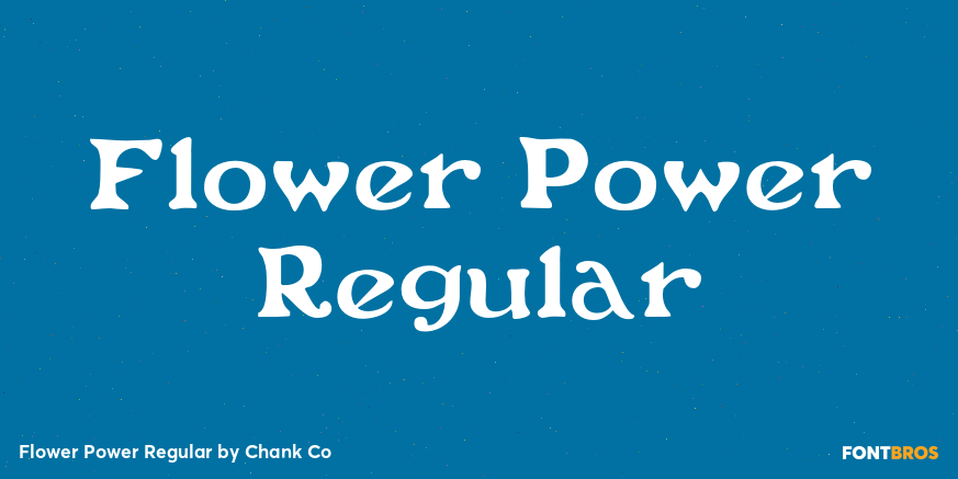 Flower Power Regular Poster