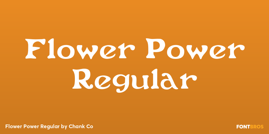 Flower Power Regular Poster