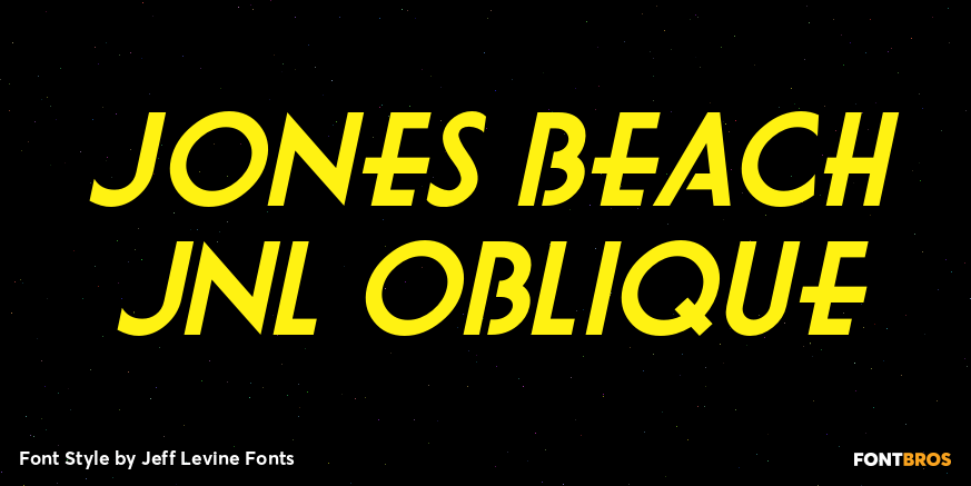 Jones Beach JNL Oblique Poster