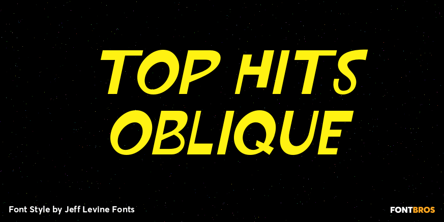 Top Hits Oblique Poster